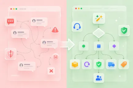 Support im E-Commerce automatisieren: Mit Flows statt nur mit Regeln