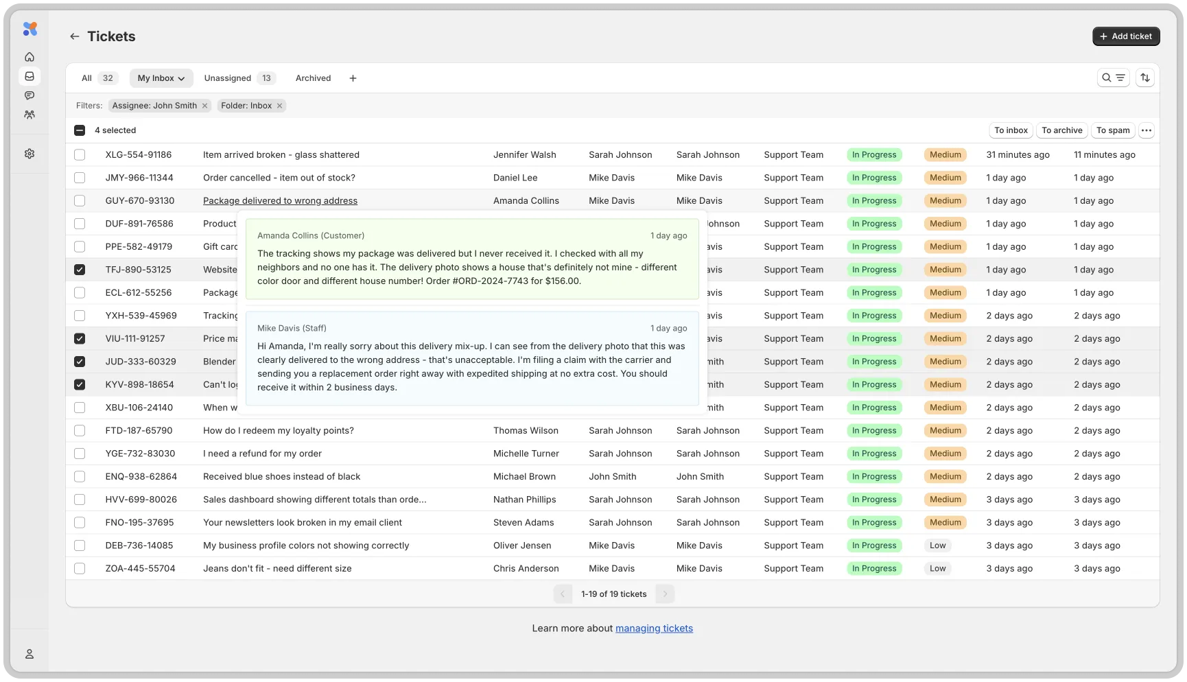 helpdesk and live chat